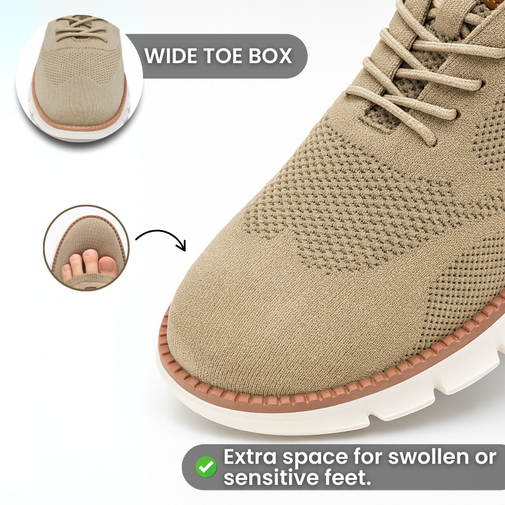 OrthoActive - All-Day Comfort & Pain-Free Men's Orthopedic Shoes