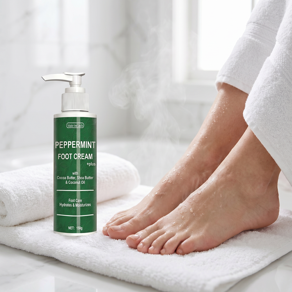 OrthoPro Cooling Relief Foot Cream - Instant Cooling Relief for Tired, Burning & Dry Feet