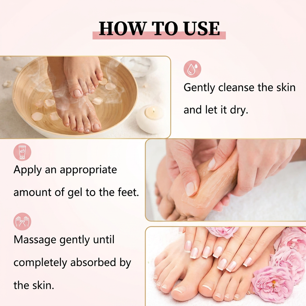 OrthoPro Cooling Relief Foot Cream - Instant Cooling Relief for Tired, Burning & Dry Feet
