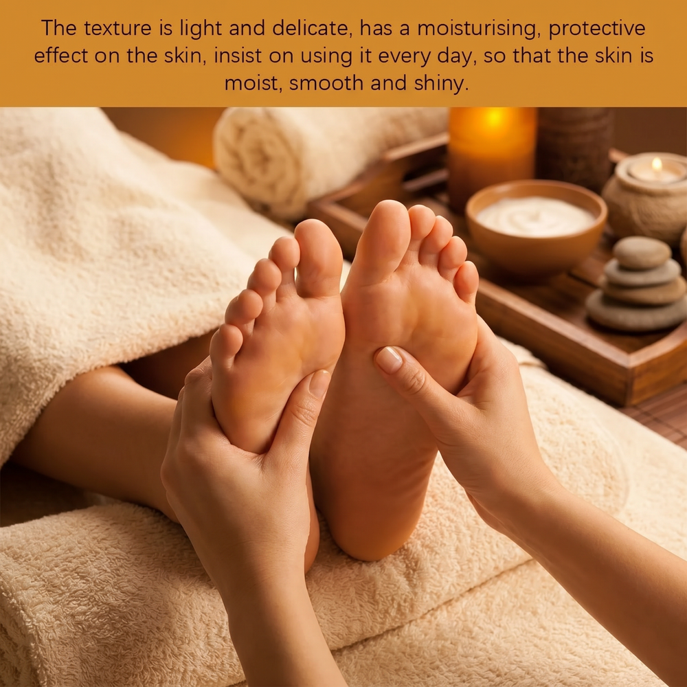 OrthoPro Cooling Relief Foot Cream - Instant Cooling Relief for Tired, Burning & Dry Feet