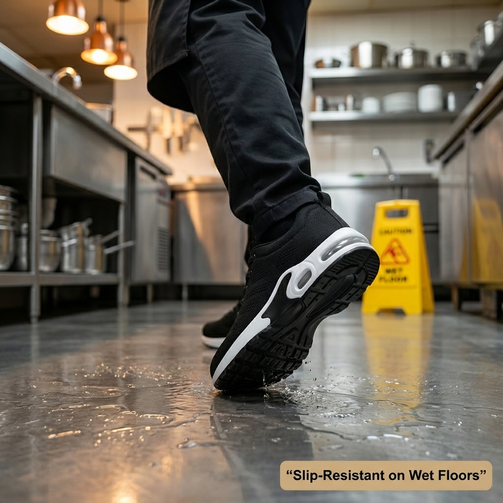 OrthoPro – 12-Hour Shift Shoes for Heel & Plantar Fasciitis Relief (Unisex)