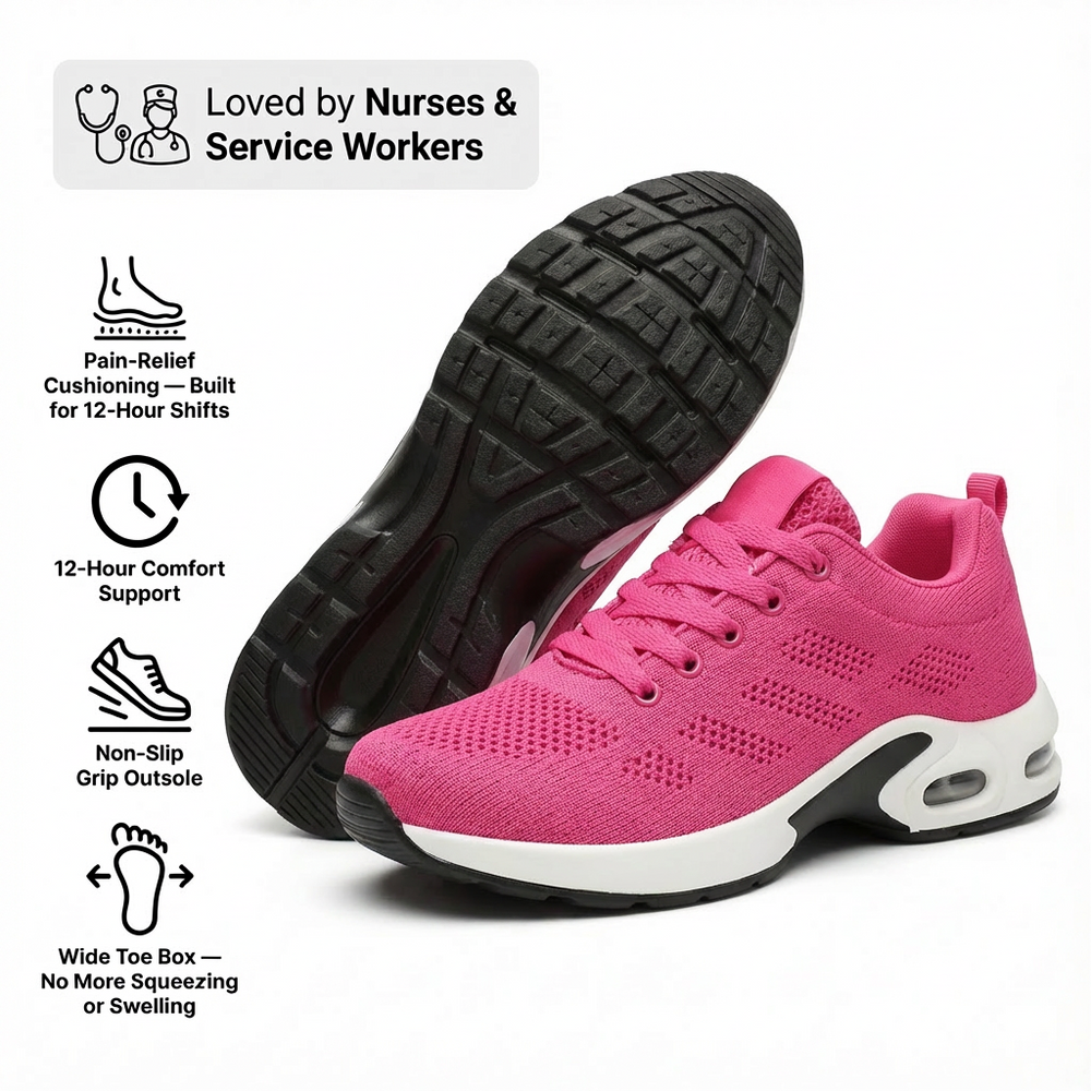 OrthoPro – 12-Hour Comfort Shoes for Heel & Plantar Fasciitis Relief (Unisex) (BOGO)