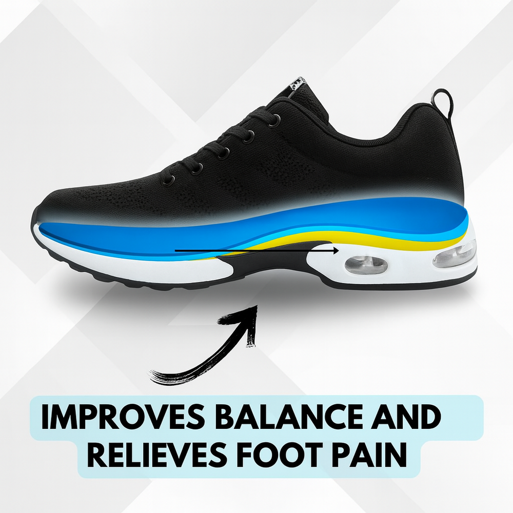 OrthoPro – 12-Hour Shift Shoes for Heel & Plantar Fasciitis Relief (Unisex)