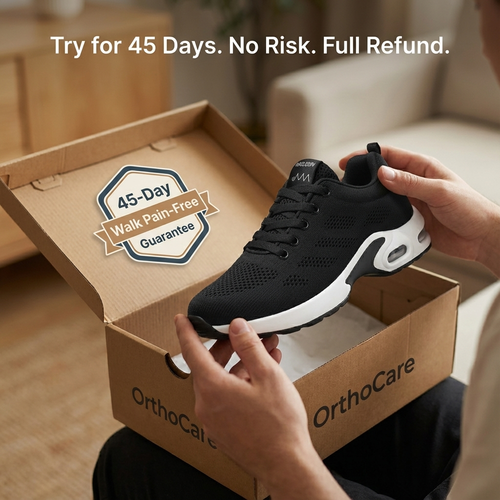 OrthoPro – 12-Hour Shift Shoes for Heel & Plantar Fasciitis Relief (Unisex)