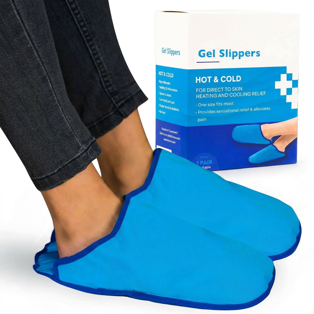 OrthoPro ThermoRelief Slippers - Relieve foot pain, reduce pressure, and stay comfortable all day
