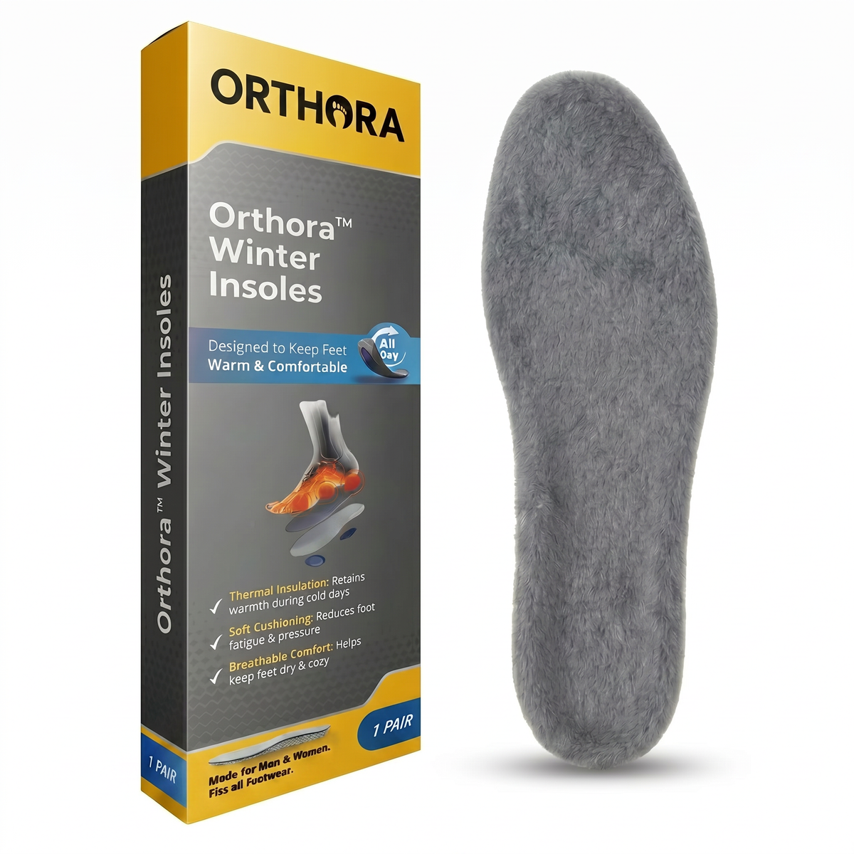 OrthoPro Winter Insoles